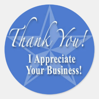 Pegatina Redonda Gracias!