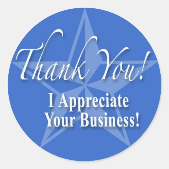 Pegatina Redonda Gracias! (Anverso)