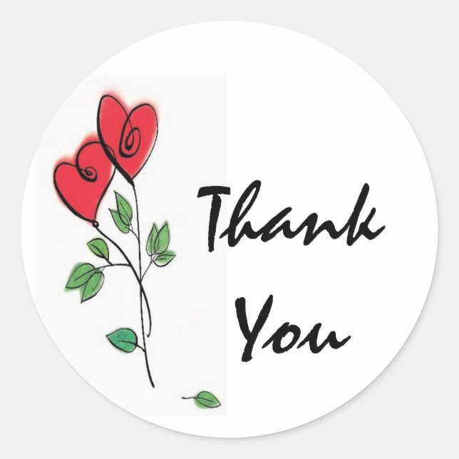 Pegatina Redonda Gracias a las focas (Anverso)