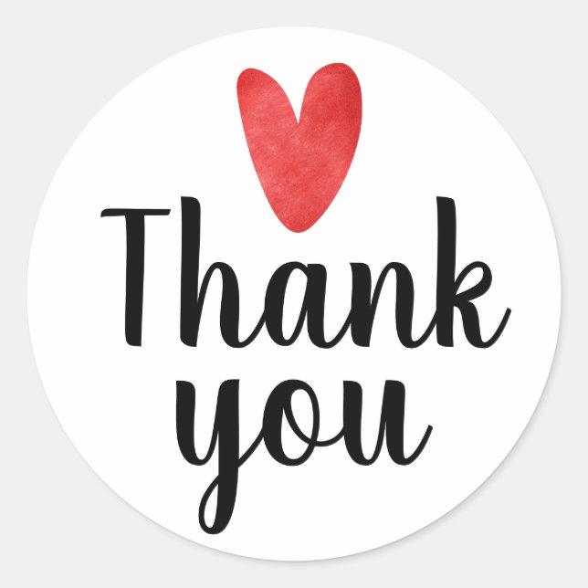 Pegatina Redonda Gracias a los pegatinas de la ronda (Anverso)