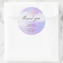 Gracias Cloud 9 Pastel Gradient Bridal Shower