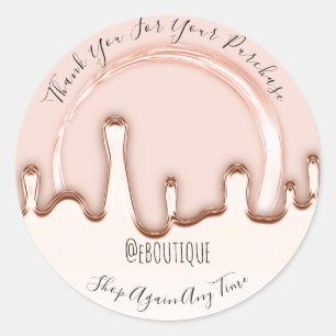 Pegatina Redonda Gracias Comprar Lotes Boutique Nails Handmade Dril