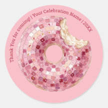 Gracias | Disco Donut Rosa