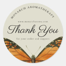 Gracias Elegante Personalizado de Negocios De Mari