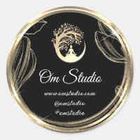 Gracias Logotipo de Yoga Mindness tienda Gold Blac