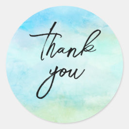Pegatina Redonda Gracias pegatinas