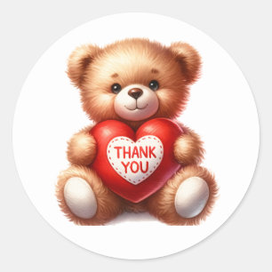 Pegatina Redonda Gracias Pegatinas