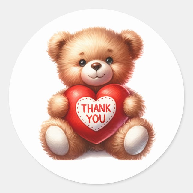 Pegatina Redonda Gracias Pegatinas (Anverso)