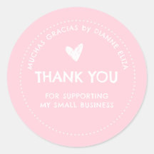 Gracias Por Apoyar A Mi Pequeña Empresa