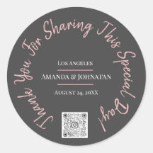 Gracias por compartir el logotipo blanco QR del dí