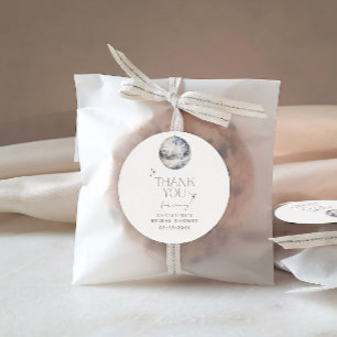 Pegatina Redonda Gracias por la fiesta disco 