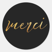 Gracias por Melia Gold Elegant