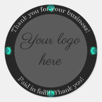 Gracias por sus pegatinas de negocios