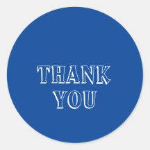 Gracias, Simple Typography Navy Blue