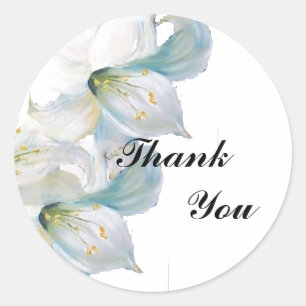 Pegatina Redonda gracias Sticker