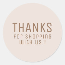 GRACIAS TANTO Minimalista Rubor Pink Round Classi