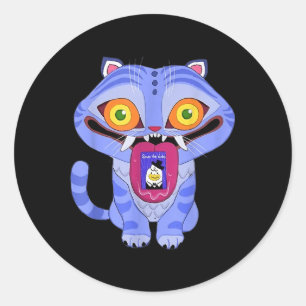 Pegatina Redonda Graciosa Derpy Con Licencia Oficial Para Hombres M