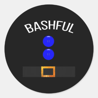 Pegatina Redonda Graciosa Novedad de regalo de vestuario de vestuar