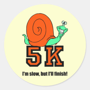 Pegatina Redonda Gracioso 5K