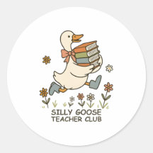 Gracioso club de profesores de Goose de vuelta a l