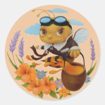 Gracioso insecto - lindo y adorable Abeja de miel