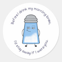 Gracioso poema Salty Couplet Mug "Morning Brew"