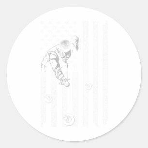 Pegatina Redonda Gracioso Pool Art Para Hombres Mujeres Billiard Lo