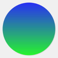 Gradiente de cal azul