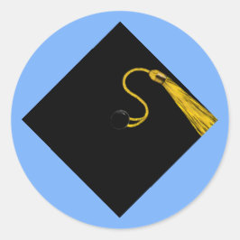 Pegatina Redonda Graduación