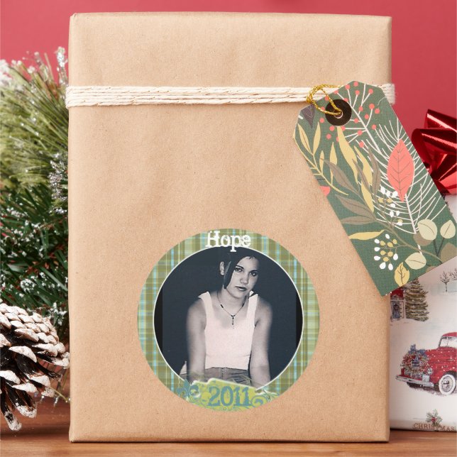 Pegatina Redonda Graduación de grado o dulces dieciséis Pegatinas d (Vacaciones)