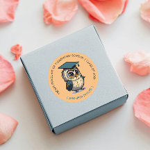 Graduación de niños de búho | Volver Al Naranja Es