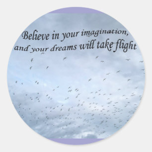 Pegatina Redonda Graduación de terrenos reales en vuelo