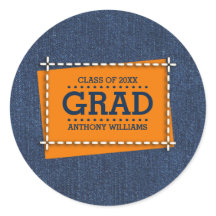 Graduación del Personalizado del patrón de denim