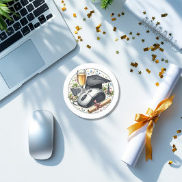 Pegatina Redonda Graduado en Informática y Tecnología de la Informa