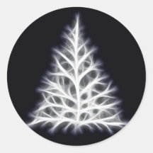 Gráfico de Navidades blancos de árbol