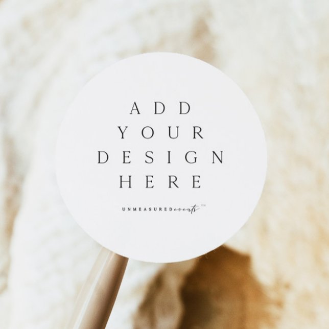 Pegatina Redonda Gráfico personalizado (Subido por el creador)