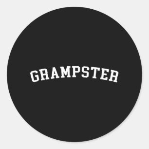 Pegatina Redonda Grampster