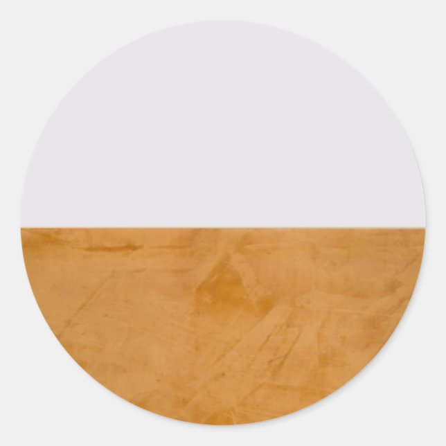 Pegatina Redonda Gran negrita gráfico (Anverso)