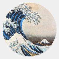 Gran ola, Hokusai, Ukiyo-e