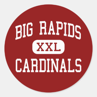 Pegatina Redonda Grandes Rapidales - Cardenales - Altos - Grandes R