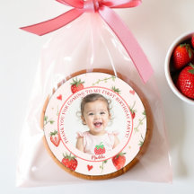 Granja de Fresas Dulces Estilo Chic Cumpleaños 1
