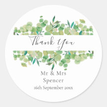 Greenery Eucalyptus Boda Gracias