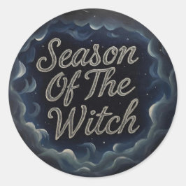 Pegatina Redonda GreySeasonOfTheWitch 
