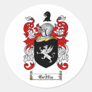 PEGATINA REDONDA GRIFFIN FAMILIAR CREST - GRIFFIN RECUPERACIÓN DE A