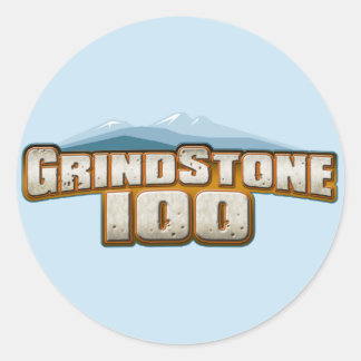 Pegatina Redonda Grindstone 100