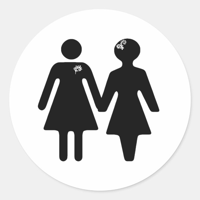 PEGATINA REDONDA GRLZ (Anverso)