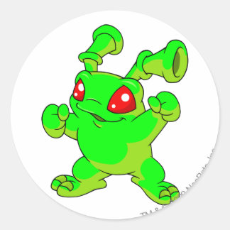 Pegatina Redonda Grundo Gslow