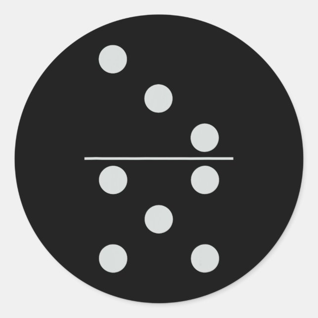 Pegatina Redonda Grupo divertido coincidiendo con el disfraz de Hal (Anverso)