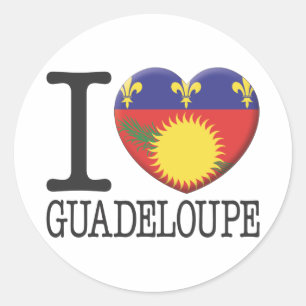 Pegatina Redonda Guadalupe