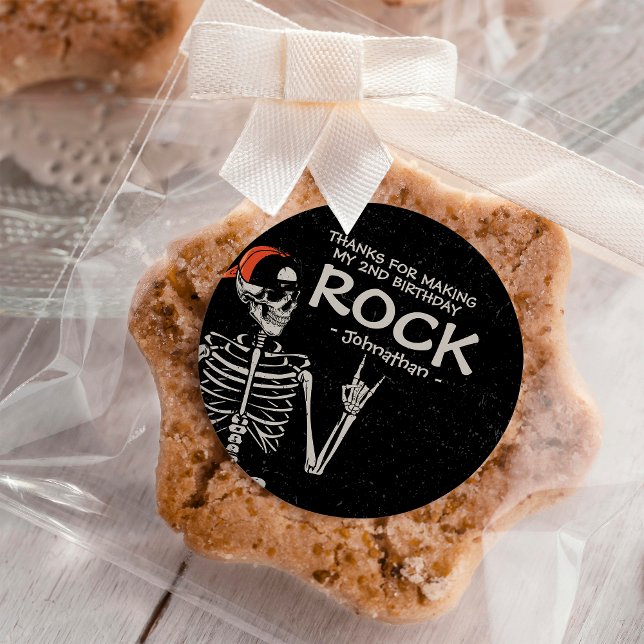 Pegatina Redonda Guay Bad Two The Bone Halloween 2º Fiesta de cumpl (Subido por el creador)